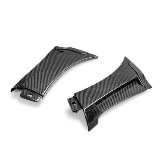 Seibon Carbon Fiber Fender Caps - Subaru WRX / STI 2015-2021 - Dirty Racing Products