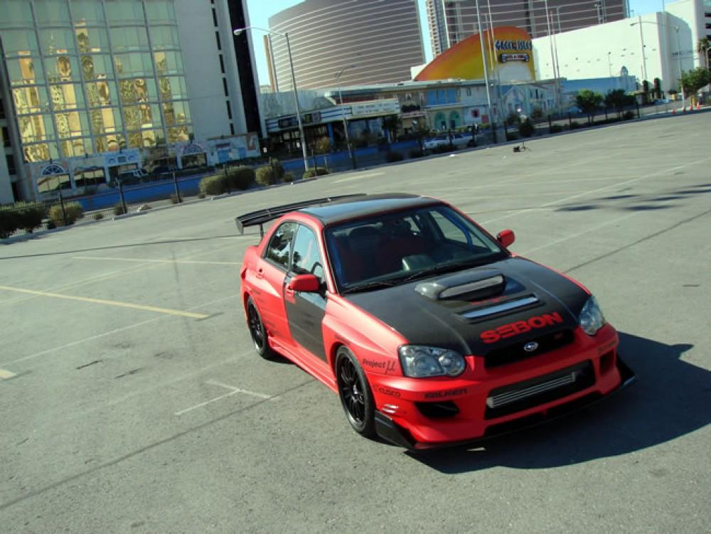 Seibon Carbon Fiber Front Doors - Subaru WRX 2002-2007 / STI 2004-2007 - Dirty Racing Products