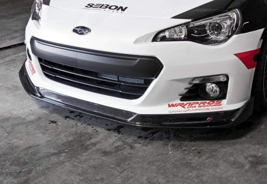 Seibon Carbon Fiber KC Style Front Lip - Subaru BRZ 2013-2016 - Dirty Racing Products