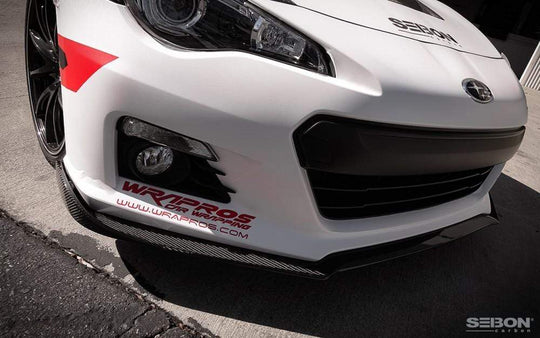 Seibon Carbon Fiber TA Style Front Lip - Subaru BRZ 2013-2016 - Dirty Racing Products