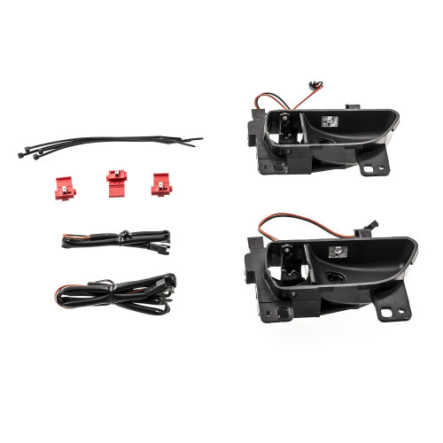 SMY Performance Interior Door Handle Red LED kit 2015-2021 Subaru WRX / STI / Forester / BRZ - Dirty Racing Products