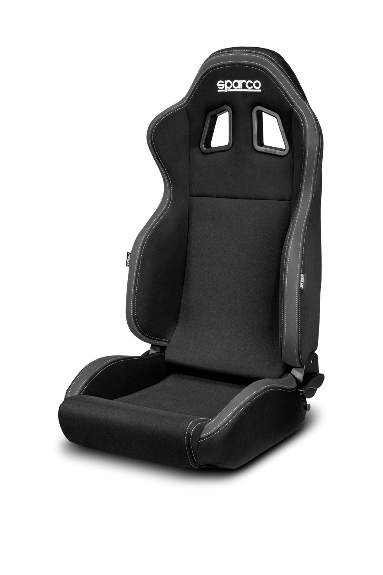 Sparco R100 Reclinable Steel Model Seat Black/Gray - Universal - Dirty Racing Products