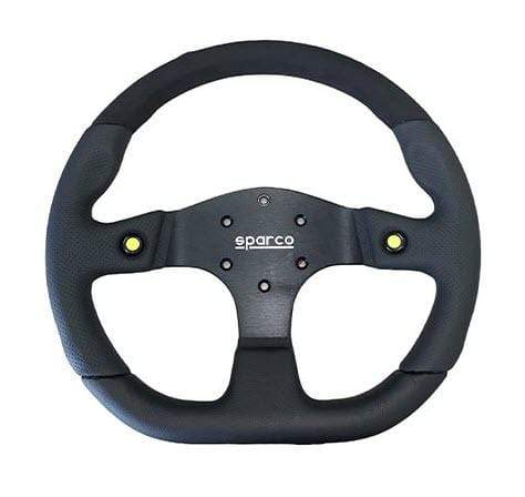 Sparco Steering Wheel L999 Black Alcantara / Leather - Universal - Dirty Racing Products