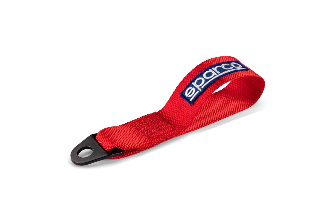 Sparco Tow Strap (Red) - Universal - Dirty Racing Products