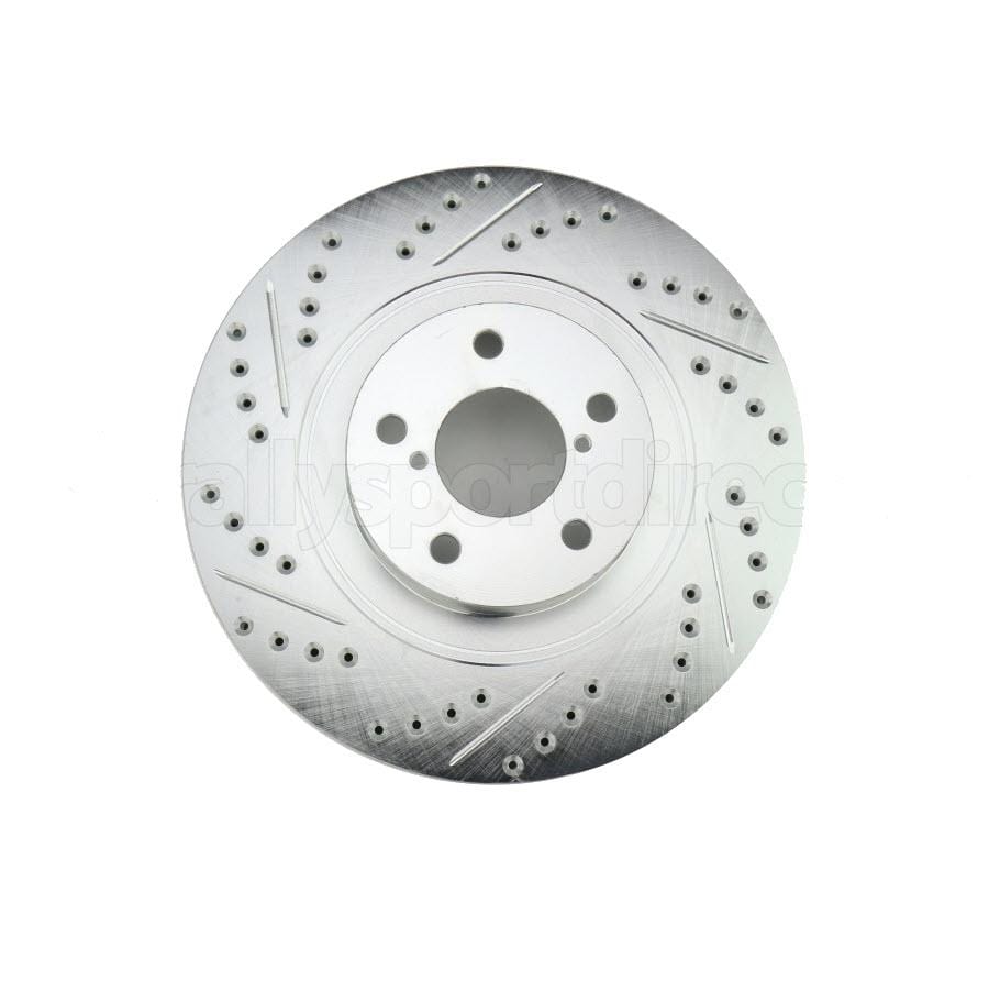 StopTech C-Tek Sport Drilled and Slotted Rotor Single Front Right StopTech C-Tek Sport Drilled and Slotted Rotor Front Pair Subaru WRX / Forester / Outback / Legacy / Crosstrek / BRZ / FR-S / 86 - Dirty Racing Products