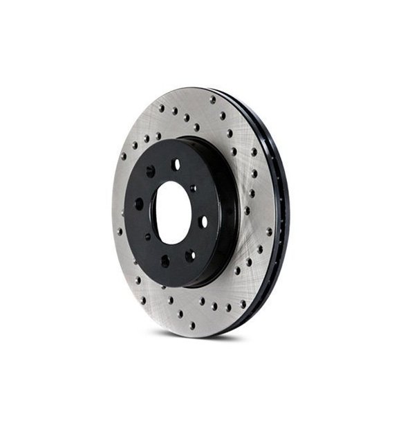 StopTech Drilled Rotor Single Front Subaru STI 2018-2021 - Dirty Racing Products