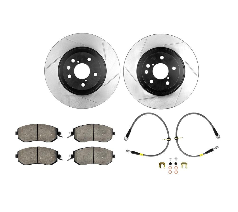 StopTech Front Slotted Sport Brake Kit Scion FR-S / Subaru BRZ / Toyota 86 - Dirty Racing Products