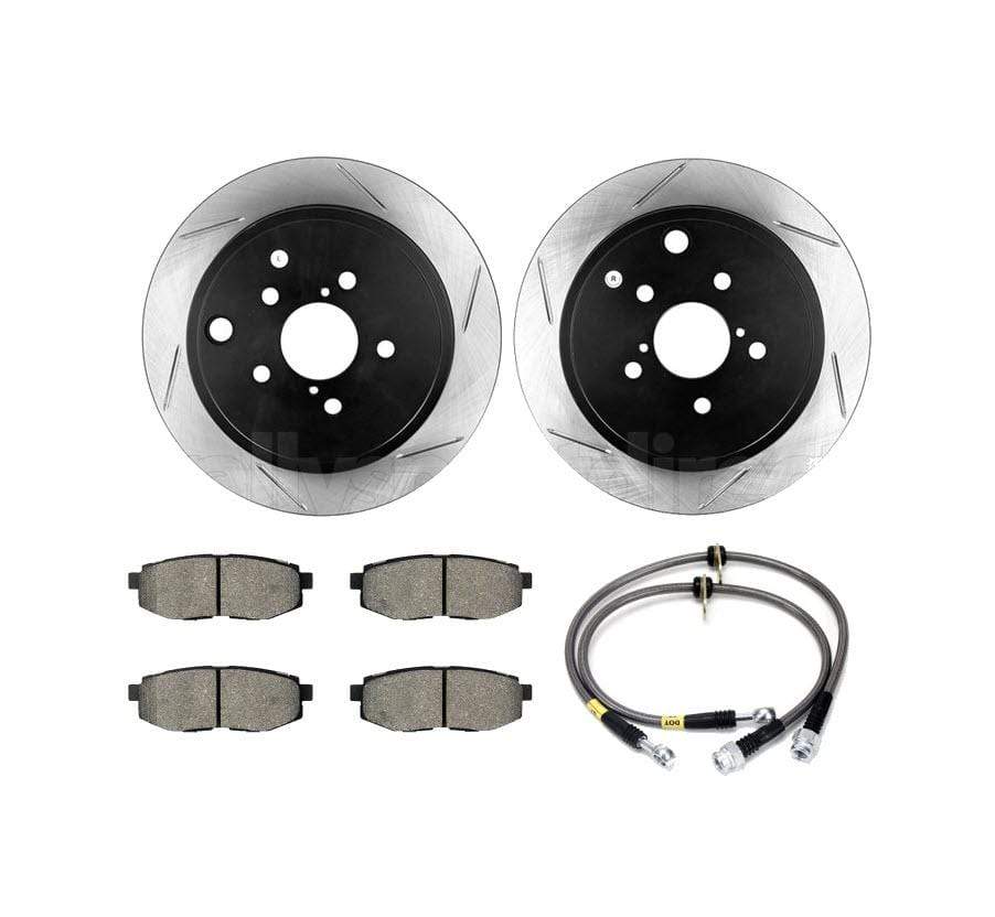 StopTech Rear Slotted Sport Brake Kit Scion FR-S / Subaru BRZ / Toyota 86 - Dirty Racing Products
