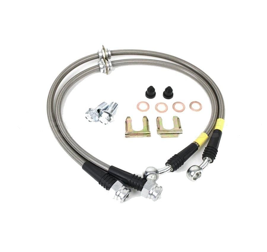 Stoptech Stainless Steel Brake Lines Rear Subaru Impreza 1993-2001 - Dirty Racing Products