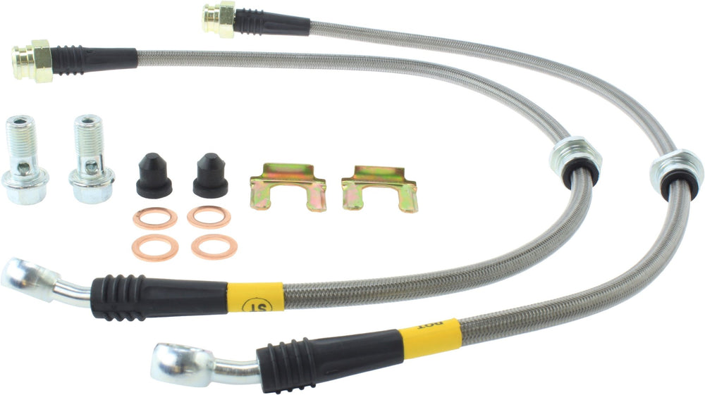 Stoptech Stainless Steel Brake Lines Rear Subaru STI 2004-2007 - Dirty Racing Products