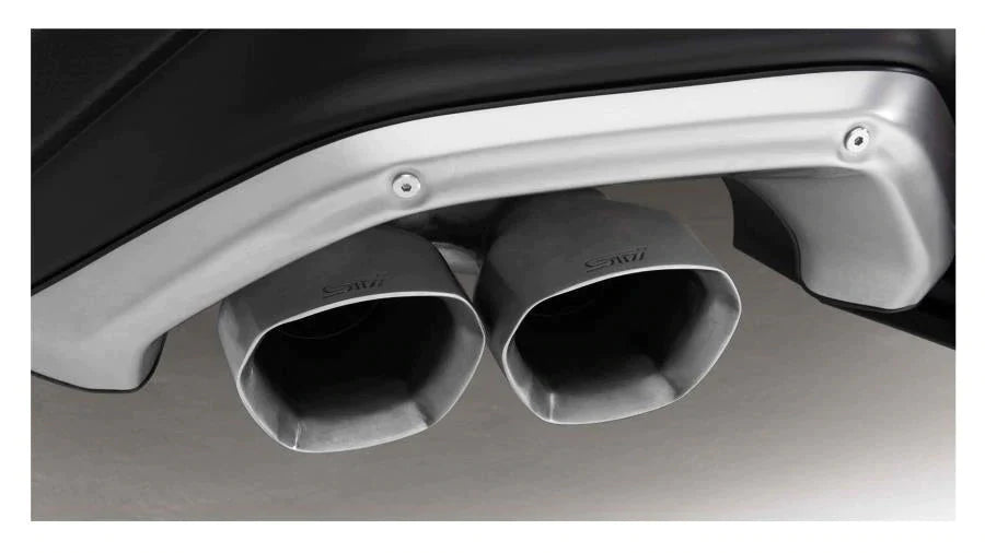 STI Rear Bumper Exhaust Finishers Subaru WRX 2022+ - Dirty Racing Products