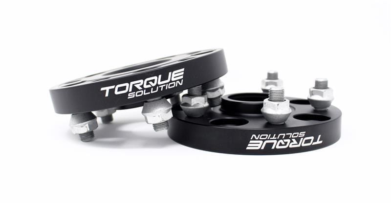 Torque Solution Forged Aluminum Wheel Spacers 5x100 25mm Pair Subaru WRX 2002-2014 - Dirty Racing Products