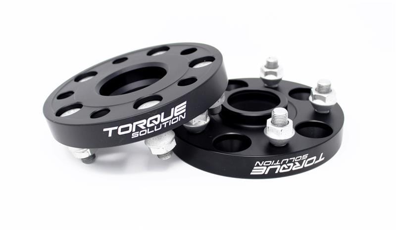 Torque Solution Forged Aluminum Wheel Spacers 5x114.3 25mm Pair Subaru STI 2005+ / WRX 2015 - Dirty Racing Products