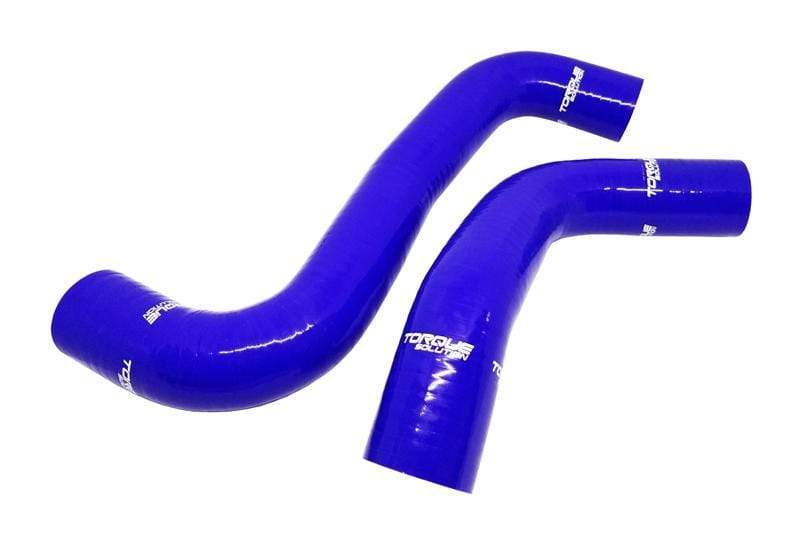 Torque Solution Silicone Radiator Hose Kit (Blue): Subaru WRX 08-14 / STI 08-18 / Forester XT 09-13 - Dirty Racing Products
