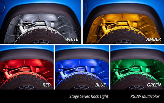 Diode Dynamics Stage Series RGBW LED Rock Light (One) - Dirty Racing Products