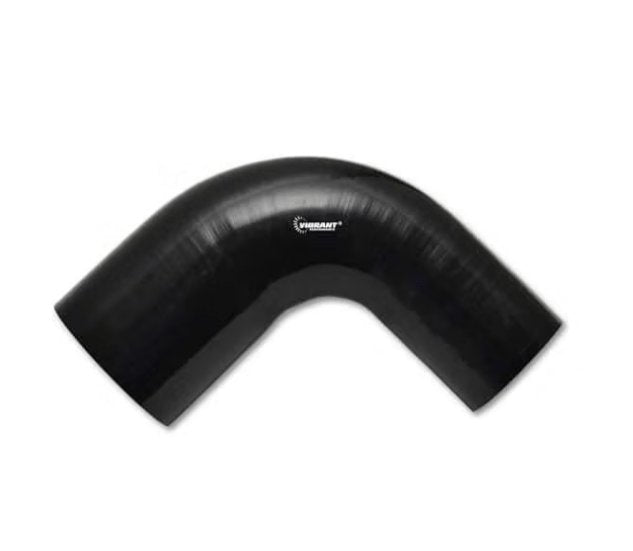 Vibrant Performance 90 Degree Reducer Elbow, 2.00" I.D. x 2.50" I.D. x 3.50" Leg Length - Dirty Racing Products