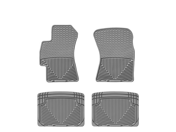 WeatherTech Front & Rear Floor Mats All-Weather Subaru Impreza / WRX / STI 1993-2014 / Legacy GT / Outback XT 2005-2009 - Dirty Racing Products