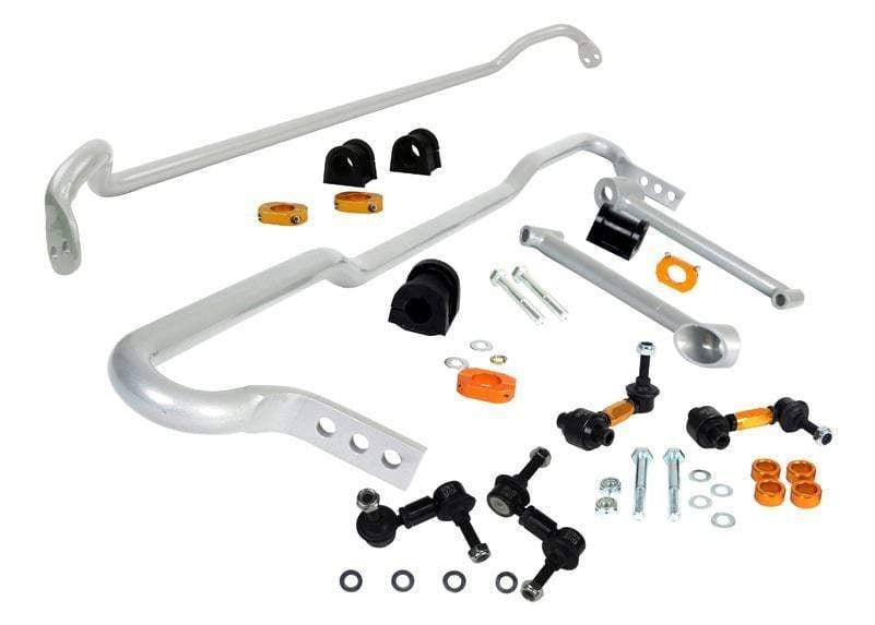 Whiteline Front And Rear 22mm Sway Bar - Vehicle Kit w/Endlinks Subaru WRX 2008-2010 - Dirty Racing Products