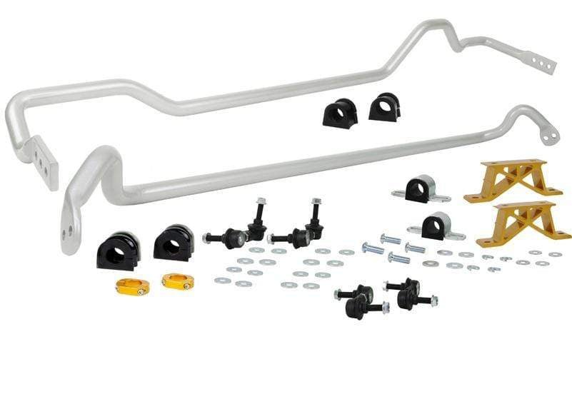 Whiteline Front And Rear 24mm Sway Bar - Vehicle Kit w/Endlinks Subaru STi 2005-2006 - Dirty Racing Products